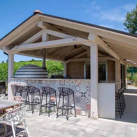 Tenuta Marino - Con Piscina Privata Tra I Vigneti Delle Marche וילה