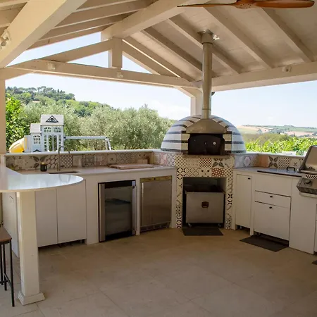וילה Tenuta Marino - Con Piscina Privata Tra I Vigneti Delle Marche Monterado
